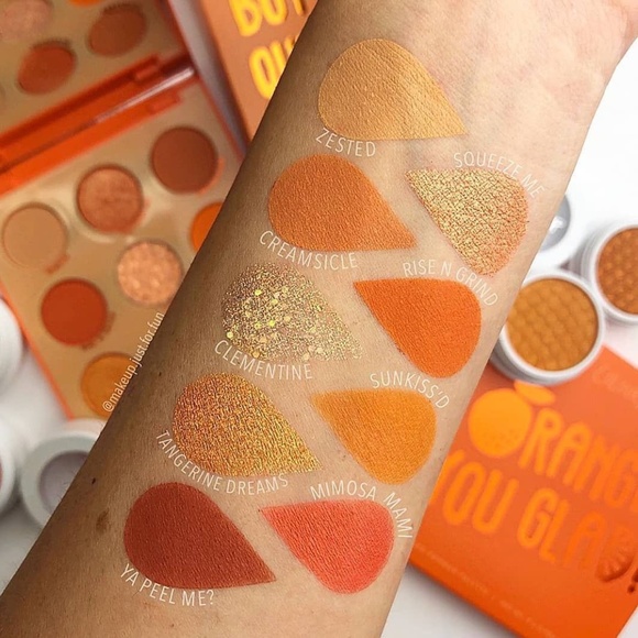 ColourPop "Orange You Glad" eyeshadow palette - Picture 5 of 12